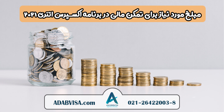 کانادا مقدار مبلغ مورد نیاز برای تمکن مالی در برنامه اکسپرس انتری 2021 را آپدیت کرد