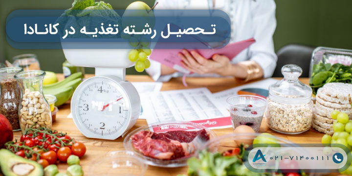 تحصیل رشته تغذیه در کانادا