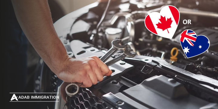 تحصیل در رشته مهندسی مکانیک؛ کانادا یا استرالیا؟