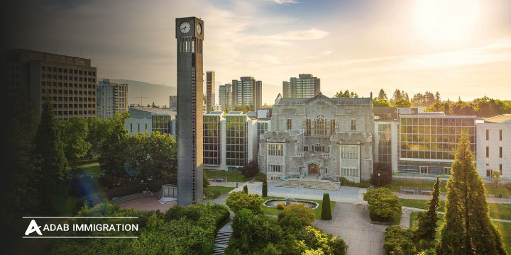 بهترین رشته های دانشگاه بریتیش کلمبیا کانادا