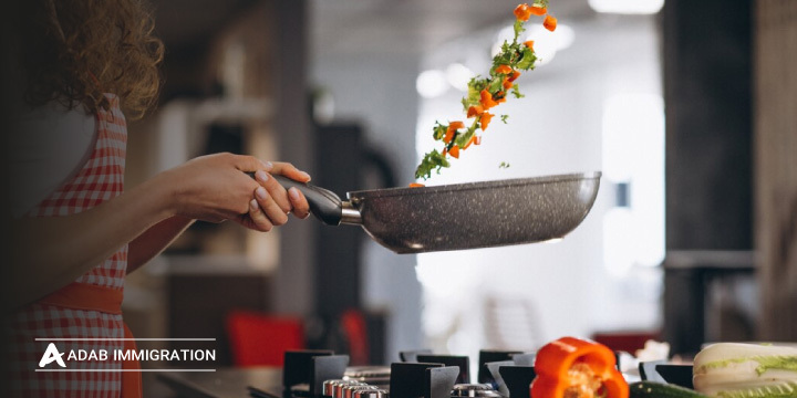 تحصیل رشته آشپزی در کانادا