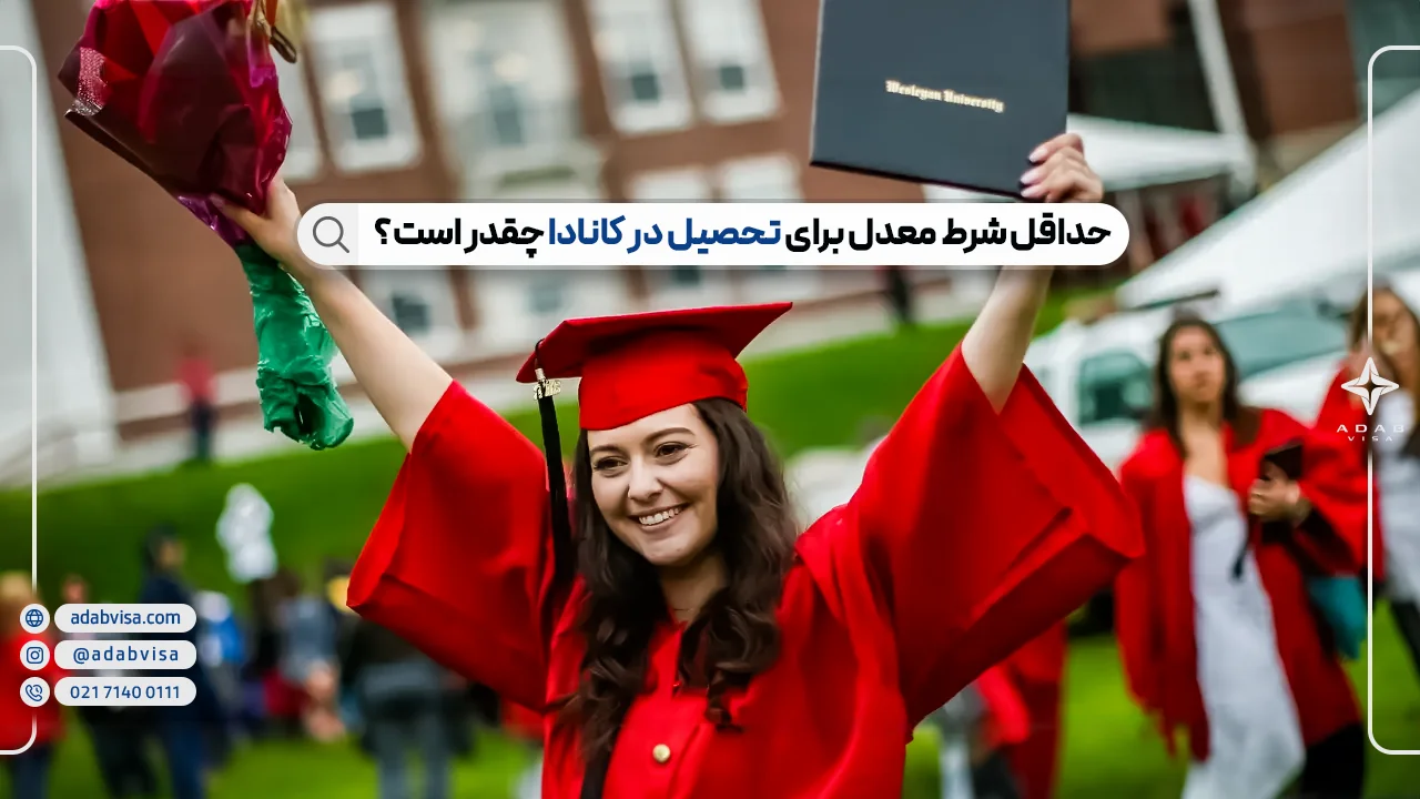 شرط معدل برای تحصیل در کانادا و دریافت بورسیه تحصیلی