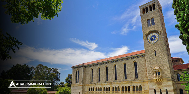 بهترین رشته های دانشگاه استرالیای غربی