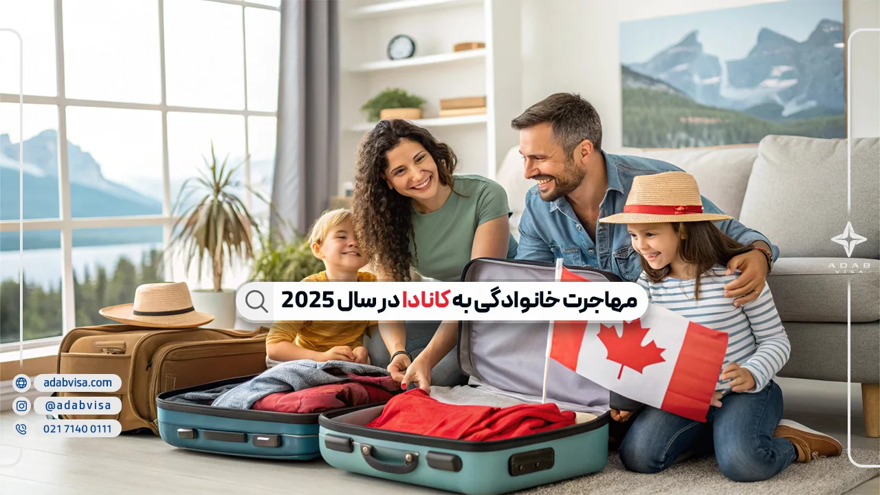 مهاجرت خانوادگی به کانادا در سال 2025