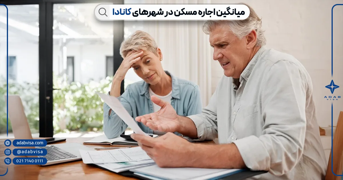 میانگین اجاره مسکن در شهرهای کانادا | ادب ویزا میانگین اجاره مسکن در شهرهای کانادا | ادب ویزا